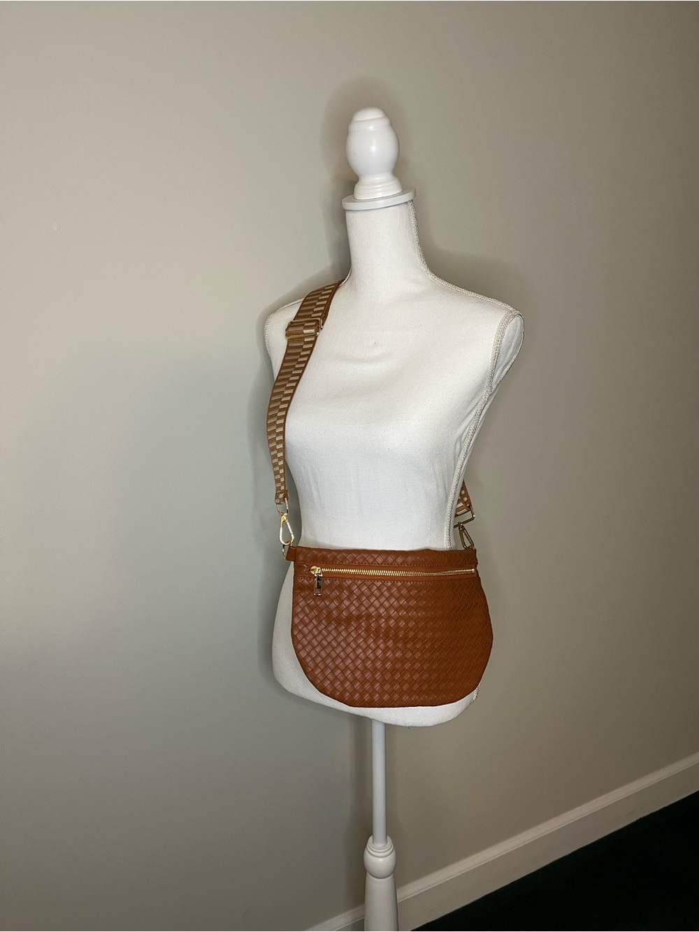 Woven CrossBody Bum Bag